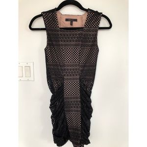 BCBG Bodycon Ruched Dress - XXS